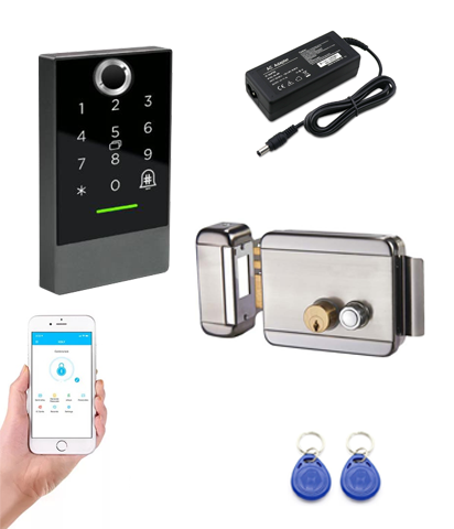 Hệ thống kiểm soát vân tay K2F cho cổng mở ngoài trời